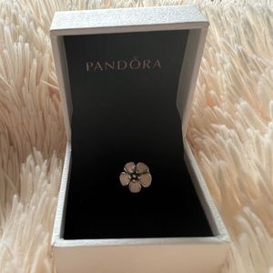 RETIRED PANDORA PINK FLOWER SPACER